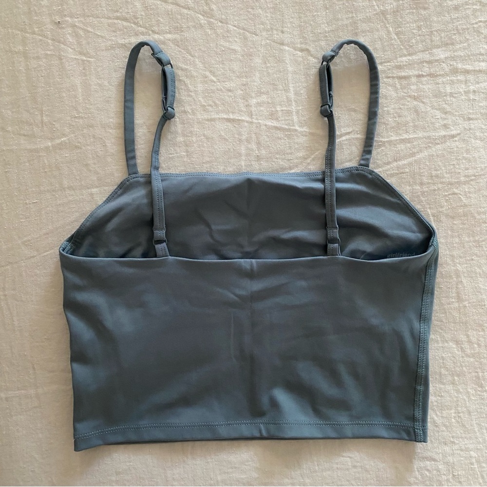 Girlfriend Collective Devin Compressive Camisole NWOT Lagoon Size Small - Picture 2 of 7